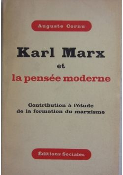 Karl Marx et la pensee moderne, 1948r.