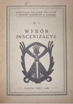 Wybór inscenizacyj, 1931r.