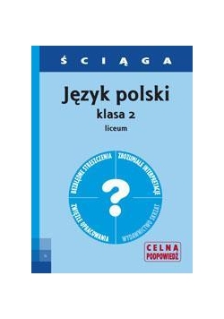 Ściąga - J. Polski LO 2