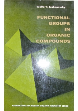 Functional groups in organic compounds