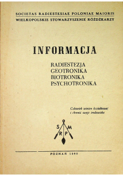 Informacja Zeszyt 1 Pomocnicze materiały szkoleniowe