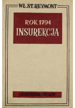 Rok 1794  Insurekcja 1949 r