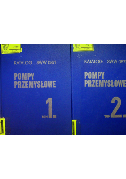 Pompy przemysłowe Tom I i II