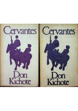Przemyślny szlachcic Don Kichote z Manczy  2 tomy