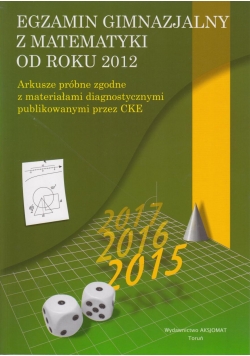 Egzamin gimnazjalny z matematyki od r.2012 arkusze
