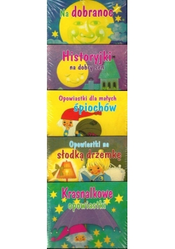 5 miniksiążeczek - Opowiastki na dobranoc
