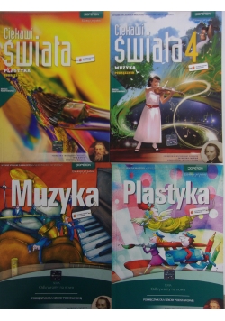 Podręczniki do muzyki i plastyki, Zestaw 4 książek