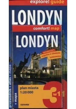 Londyn 3w1 przewodnik  mapa
