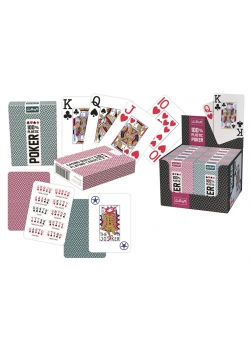Karty - Poker plastikowe 55 listków TREFL