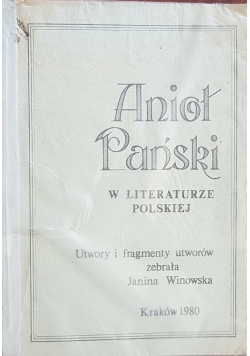 Anioł Pański w literaturze polskiej