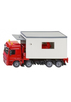 Siku Super - Transporter z boksem garażowym S3544