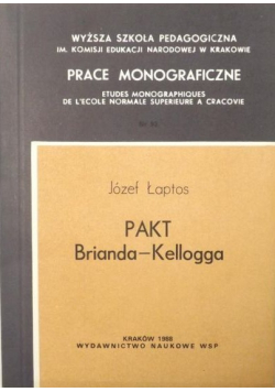 Pakt Brianda - Kellogga + autograf Łaptosa