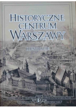 Historyczne centrum Warszawy ilustracje