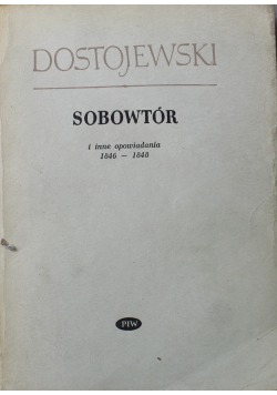 Sobowtór i inne opowiadania 1846 1848