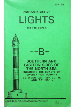 Admiralty List of Lights and Fog Signals