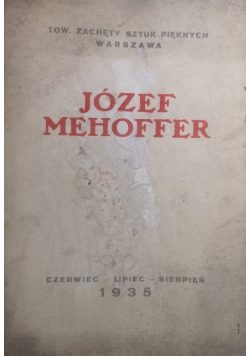 Józef Mehoffer 1935 r.