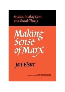 Making Sense of Marx