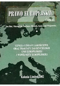 Prawo europejskie Część II