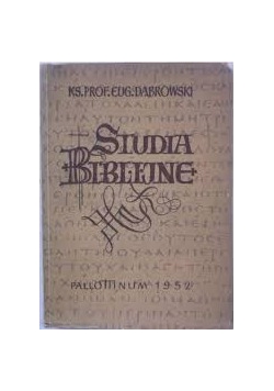 Studia Biblijne