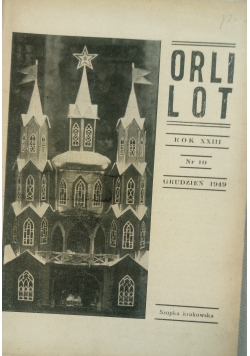 Orli lot rok XXIII, nr. 10, 1949 r.
