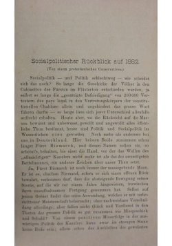 Christlich-sociale Blater katolisch-sociales, 1883r.