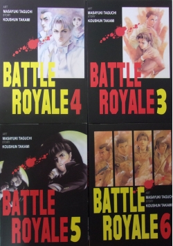 Battle Royale. Zestaw  4 książek