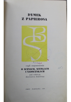 Dymek z papierosa