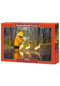 Puzzle 500 Rainy Day Friends CASTOR