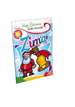 Moja pierwsza kolorowanka - Zima ALEX