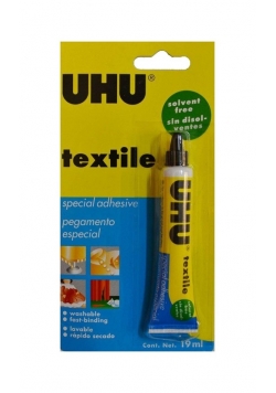 Klej do tekstyliów UHU Textlie 19 ml