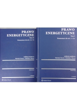 Prawo Energetyczne, Tom I-II