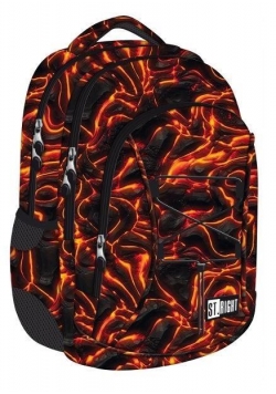 Plecak 3-komorowy Spine-Friendly Lava