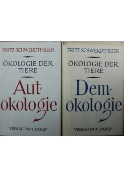 Okologie der Tiere Der okologie Aut okologie 2 książki