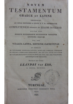 Novum Testamentum, 1872 r.