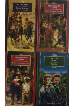 Kolekcja Hachette, zestaw 4 książek