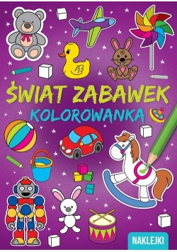 Kolorowanka A4 Świat zabawek