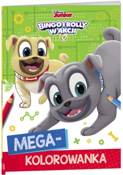 Bingo i Rolly w akcji Megakolorowanka