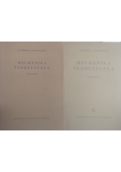 Mechanika teoretyczna zestaw 2 książek