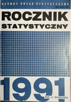 Rocznik statystyczny 1991