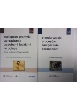 Najlepsze praktyki zarządzania zasobami ludzkimi w Polsce/ Standaryzacja procesów zarządzania personelem