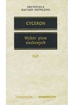 Wybór pism naukowych Cyceron