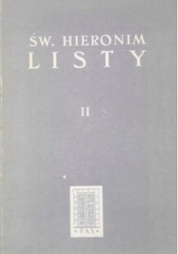 Św. Hieronim Listy II
