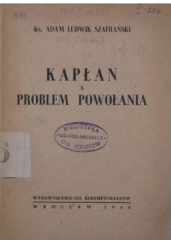 Kapłan a problem powołania, 1948 r.