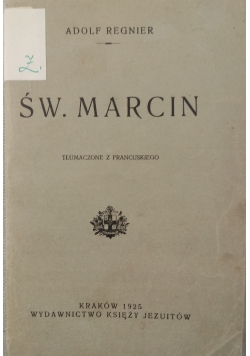 Św. Marcin, 1925 r.