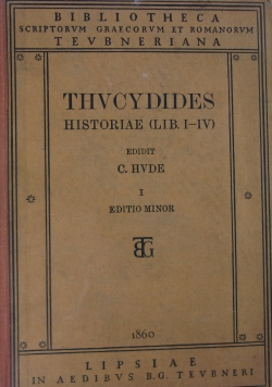 Thucydidis Historiae, 1928 r.