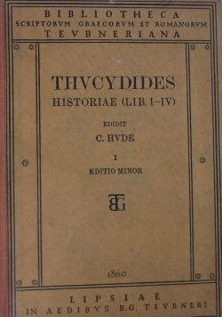 Thucydidis Historiae, 1928 r.