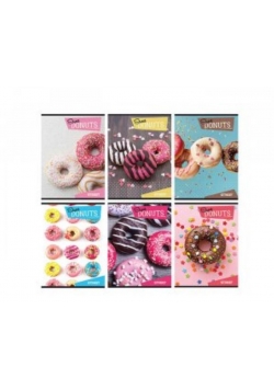 Zeszyt A5/54K Donuts (10szt) STREET