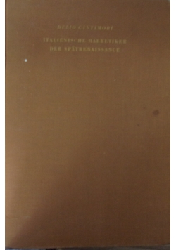 Italienische haeretiker der spaternaissance, 1949 r.
