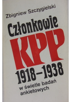 Członkowie KPP 1918-1938