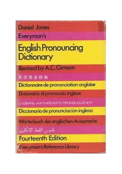 English Pronouncing Dictionary
